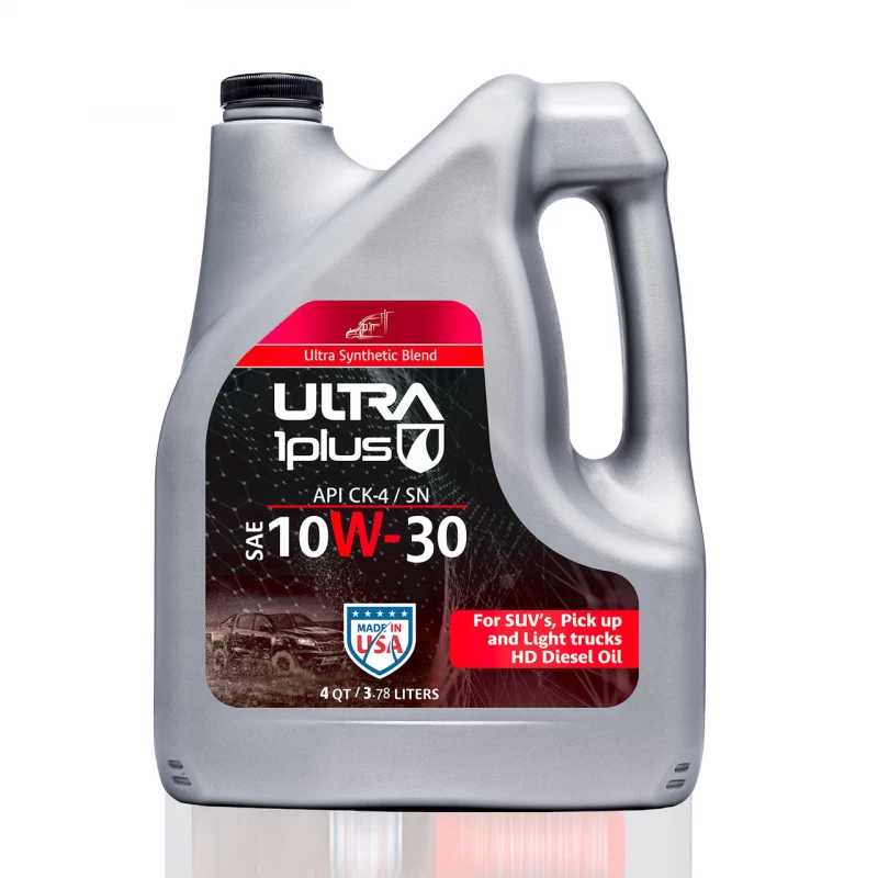 Ultra1Plus™ SAE 10W-30 Aceite de motor de mezcla sintética heavy-duty API CK-4/SN De