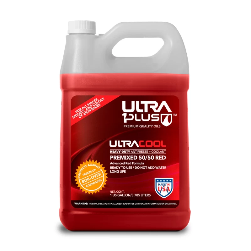 UltraCool Universal Antifreeze + Coolant HEAVY-DUTY PREMIXED 50/50 RED