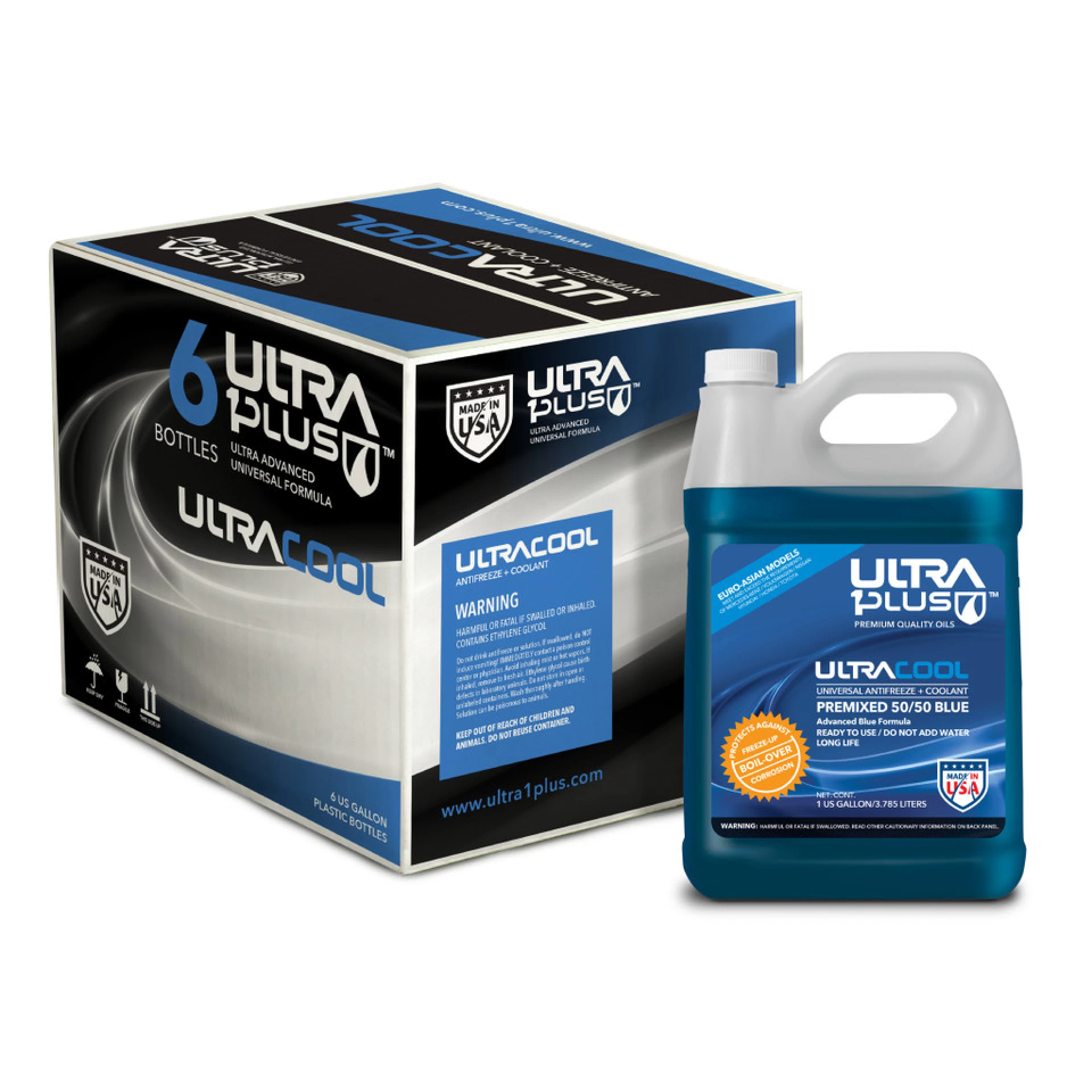 UltraCool Universal Antifreeze + Coolant PREMIXED 50/50 BLUE