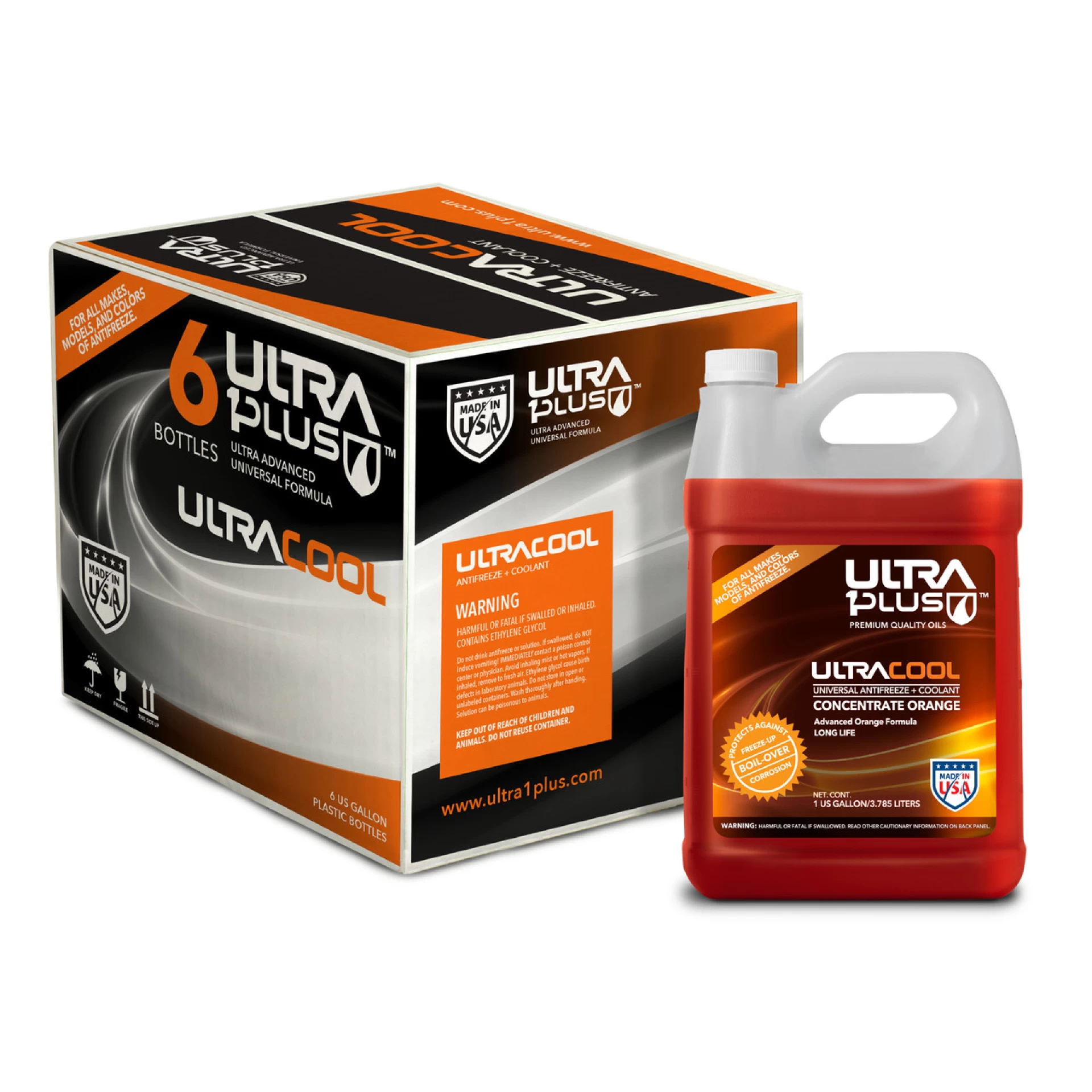 UltraCool Universal Antifreeze + Coolant CONCENTRATE Orange